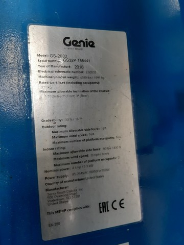 Genie GS-2632